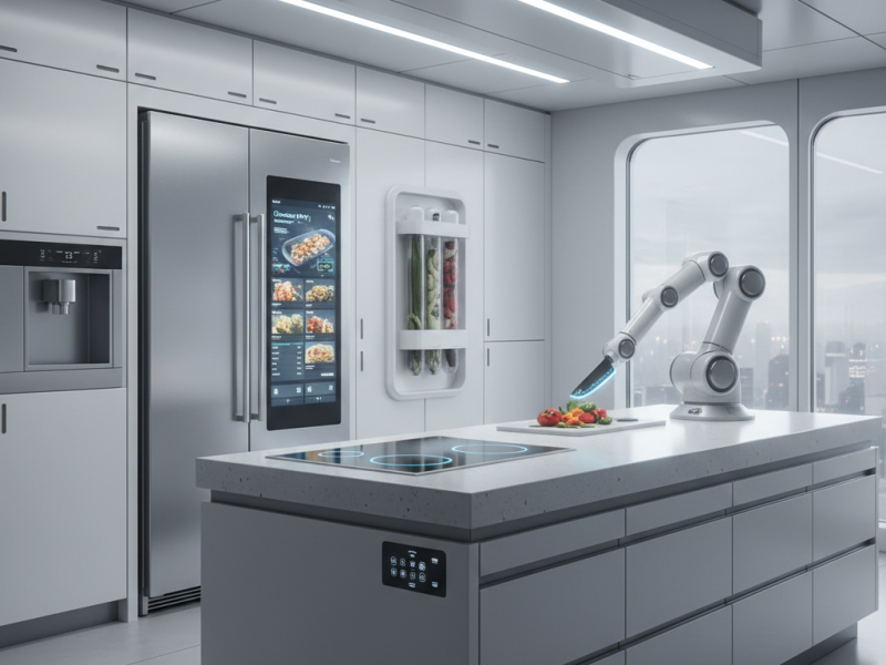 FuturisticSmartKitchen